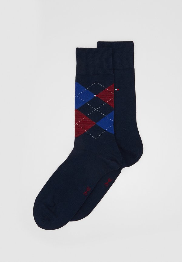 Tommy Hilfiger MEN SOCK 2 PACK - Socks - dark blue/blue