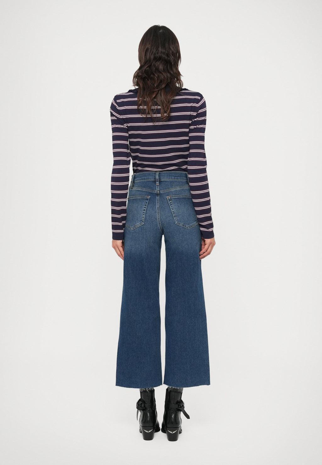 FRAME LE PALAZZO CROP