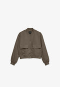 Vero Moda JACKET VMMAPLE LIGHT JACKET - Bomber Jacket - chocolate chip