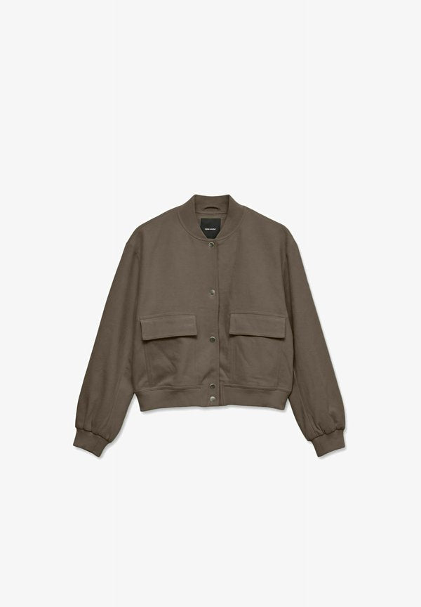 Vero Moda JACKET VMMAPLE LIGHT JACKET - Bomber Jacket - chocolate chip