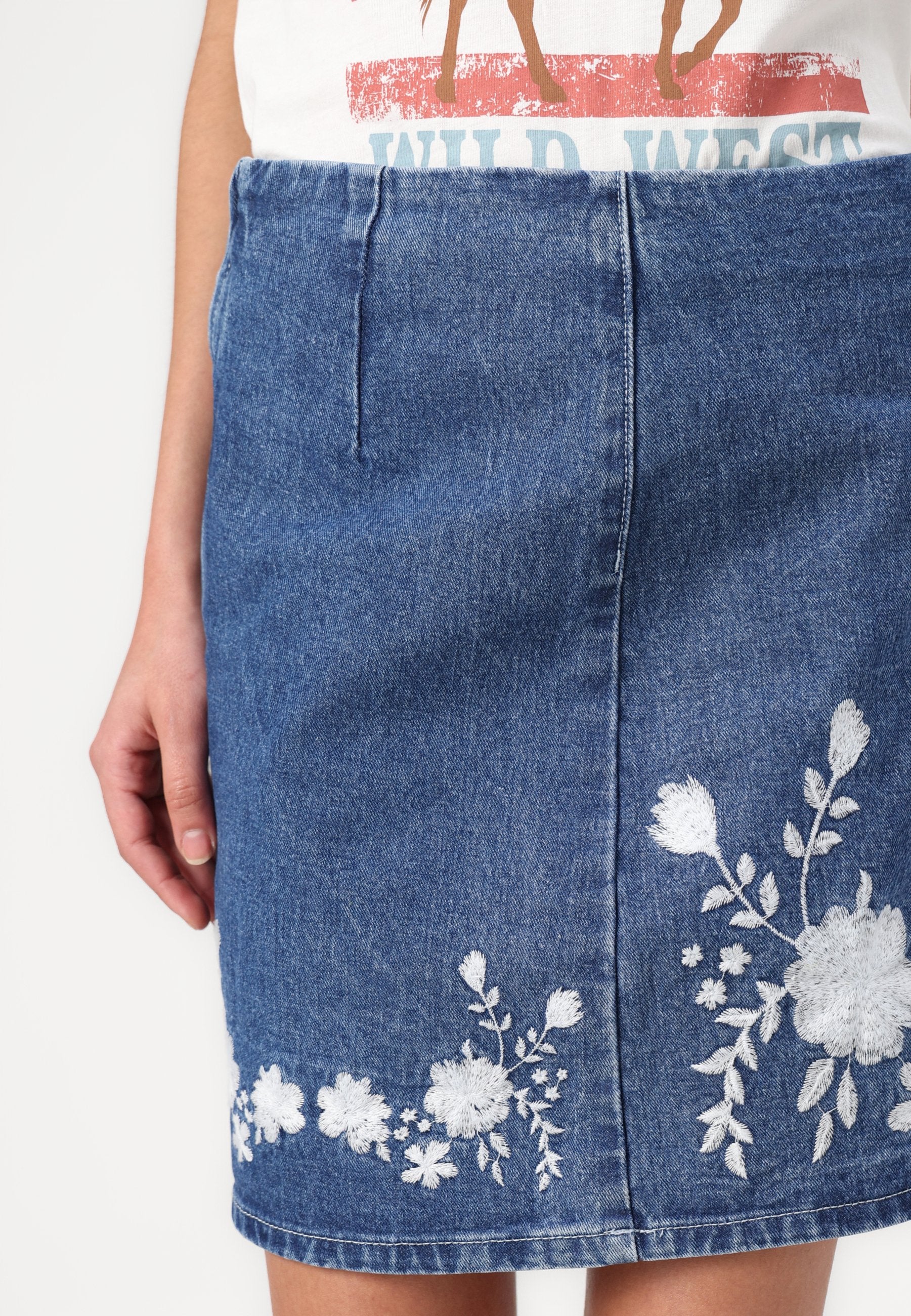VILA VIBROIDY MINI SKIRT