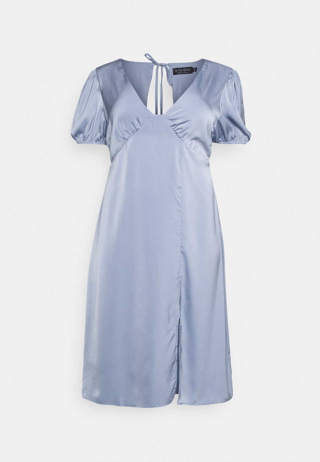 IN THE STYLE CURVE ITSXZLND V NECK MIDI WEDDING GUEST