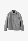 Mango Light jacket - mottled grey