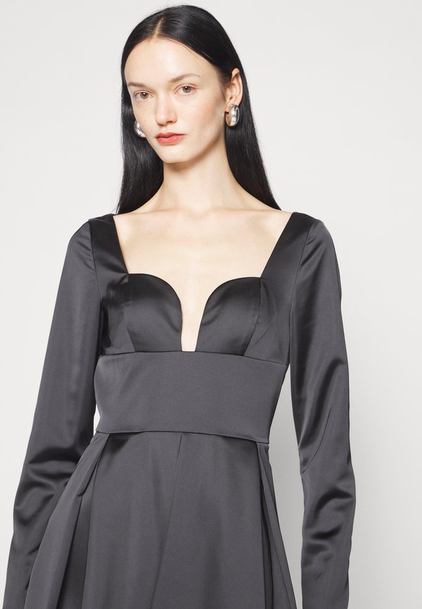 Sara Battaglia SWEETHEART NECK MINI DRESS