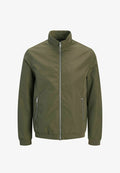 Jack & Jones JJERUSH HARRINGTON - Bomber Jacket - Green