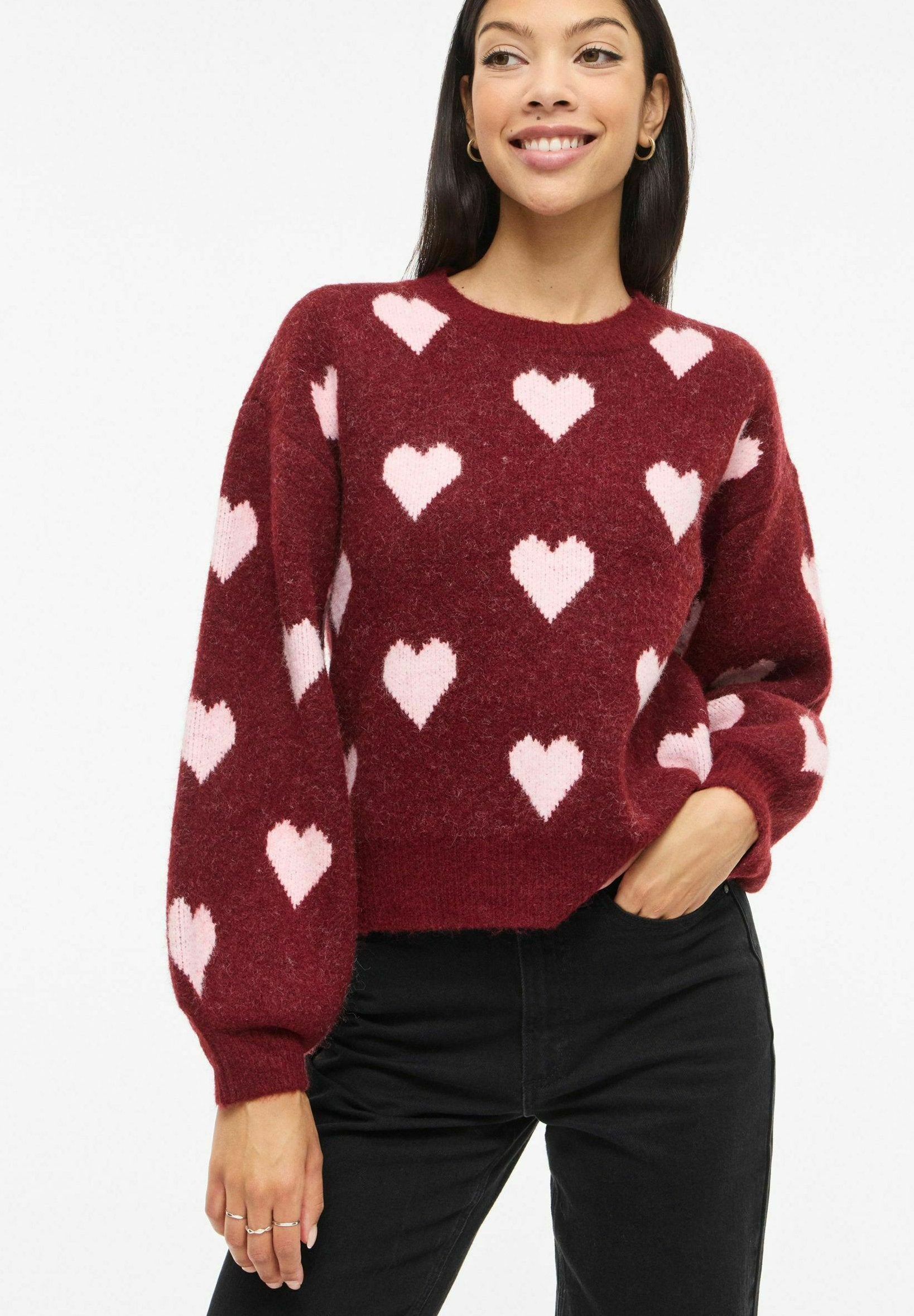 VILA Knitted VILUNA Round neck