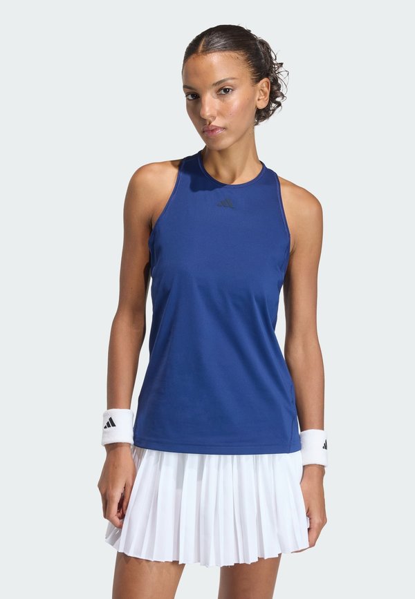adidas Performance CLUB TANK - Top - dark blue