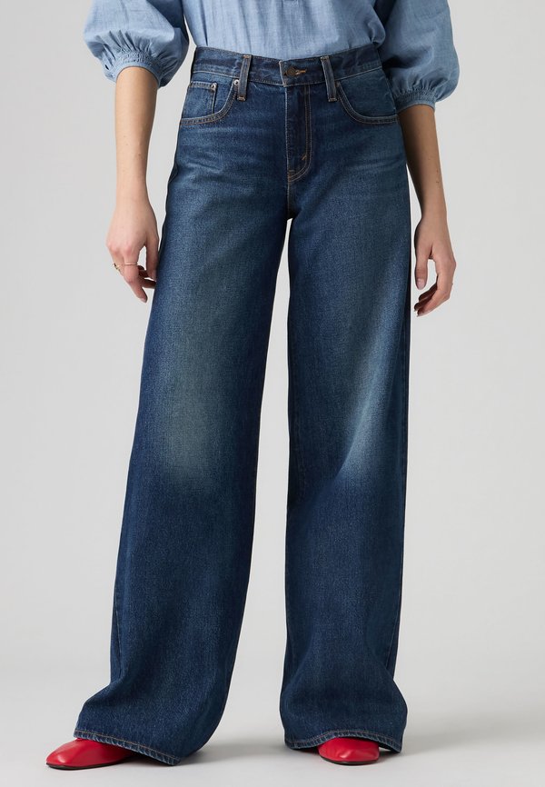 Levi's® MIDDY WIDE LEG - Wide Leg - midnight charm