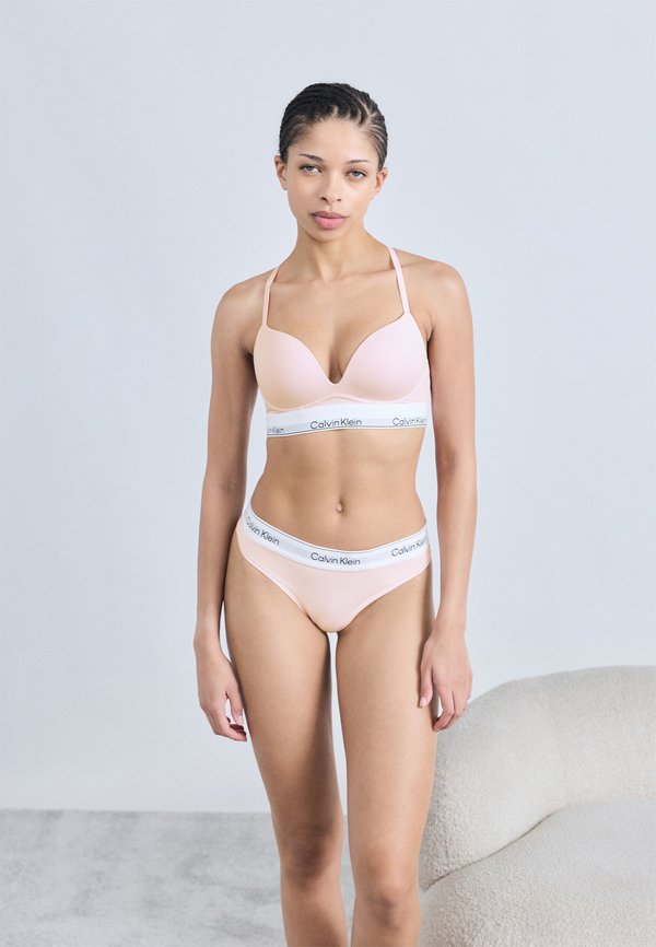 Calvin Klein Underwear 2 PACK ICON - Thong - white/cradle pink