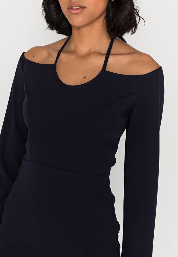 WAL G. ALEXIS CUT OUT HALTER DRESS