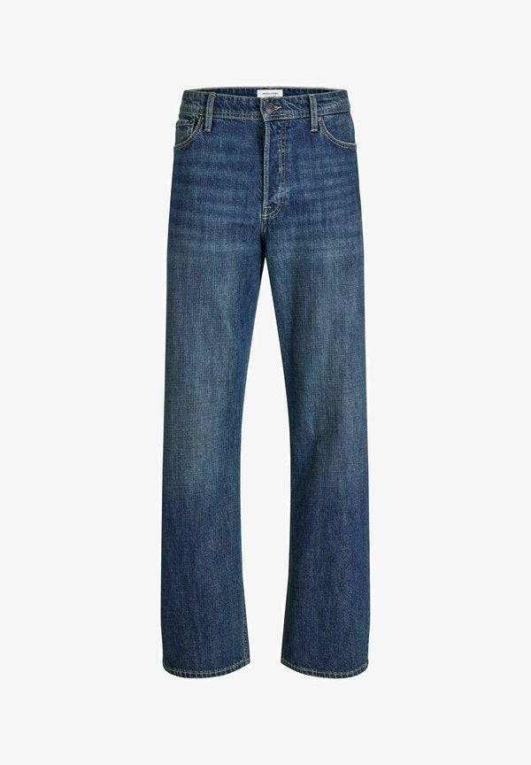 Jack & Jones STRAIGHT FIT JEANS JJITED JJCLASSIC SQ 377 LN STRAIGHT FIT JEANS - Straight leg jeans - blue denim