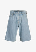 Jack & Jones gy fit - Denim shorts - blue denim
