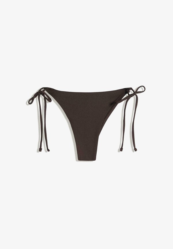 Bershka Bikini bottoms - dark brown