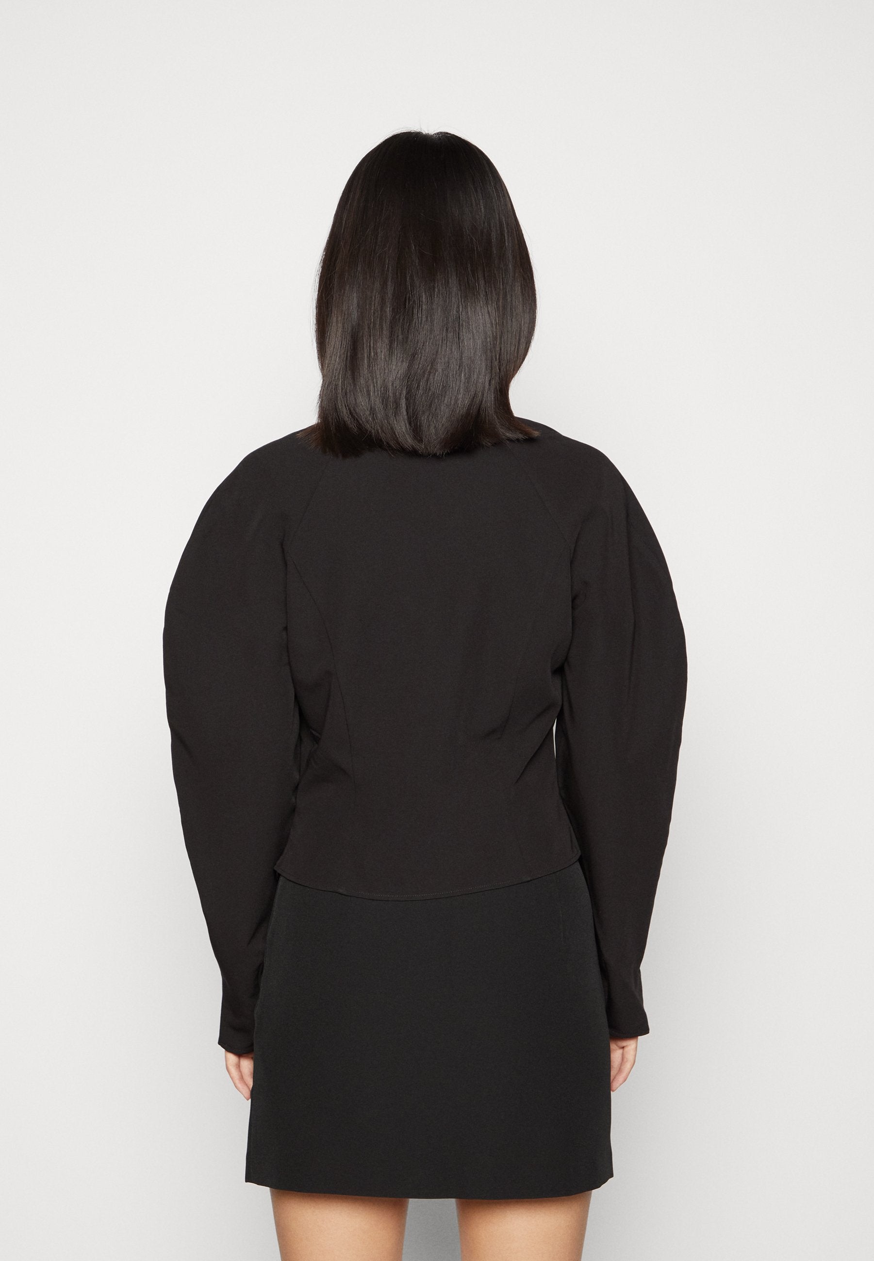 NA-KD VOLUME SLEEVE BLOUSE