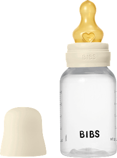 Babyflasche Latex creme, von Geburt an, 150 ml BIBS