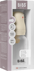 Babyflasche Latex creme, von Geburt an, 150 ml BIBS