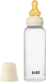 Babyflasche Latex creme, von Geburt an, 270 ml BIBS