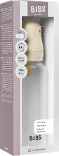 Babyflasche Latex creme, von Geburt an, 270 ml BIBS