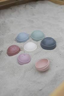 Stapelturm Pastel Regenbogen BIBS