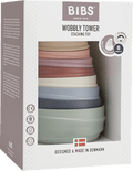 Stapelturm Pastel Regenbogen BIBS