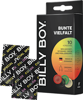 Kondome Bunte Vielfalt, Breite 52 mm BILLY BOY