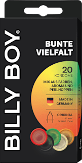 Kondome Bunte Vielfalt, Breite 52 mm BILLY BOY