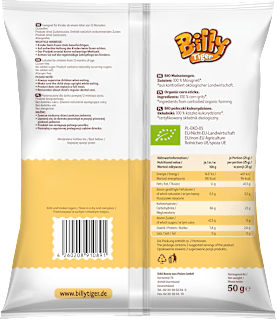 Kindersnack Maisstangen ab 1 Jahr Billy Tiger