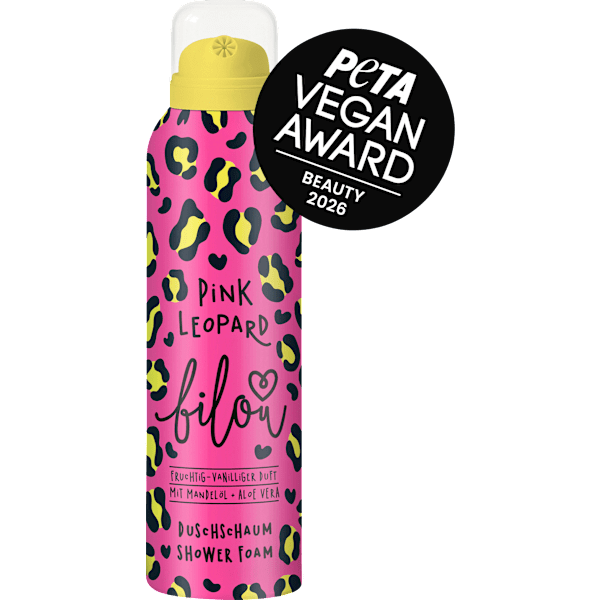 Duschschaum Pink Leopard bilou