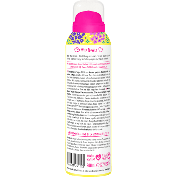 Duschschaum Wild Flower bilou
