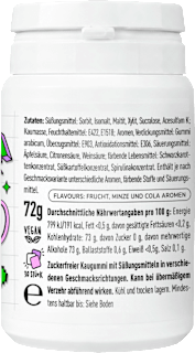 Kaugummi, Party Mix, zuckerfrei (30 Stück) bilou