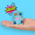 Kaugummi, Sour Blue Raspberry  bilou