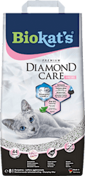 Katzenstreu diamond care fresh mit Aktivkohle & Aloe Vera Biokat's