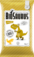 Kindersnack, gebackener Mais Cheese, ab 3 Jahren  BioSaurus