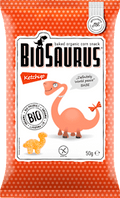 Kindersnack, gebackener Mais Ketchup, ab 3 Jahren  BioSaurus