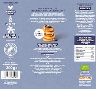 Backmischung, Meine Pancakes BIOVEGAN