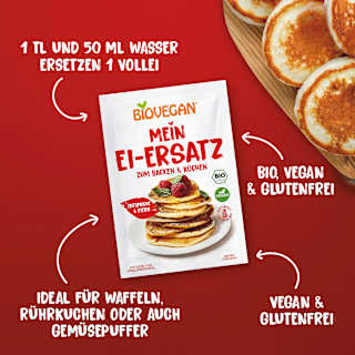 Mein Ei Ersatz BIOVEGAN
