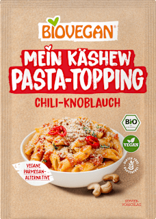 Mein Käshew Pasta Topping, Chili & Knoblauch BIOVEGAN