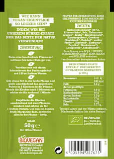Mein Rührei Ersatz BIOVEGAN