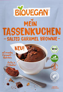 Mein Tassenkuchen, Salted Caramel Brownie BIOVEGAN