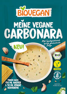 Meine vegane Carbonara BIOVEGAN