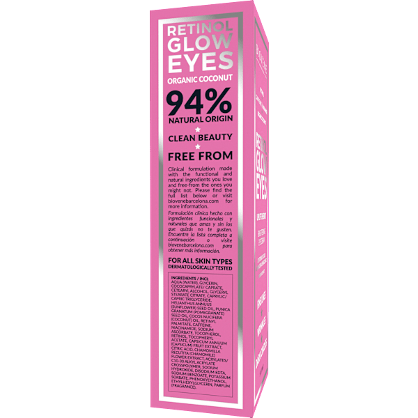 Augencreme Retinol Glow Eyes Uplift Energy  BIOVÈNE BARCELONA