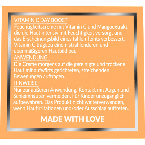 Gesichtscreme Vizamin C Day Boost Age-Correcting Moisturizer BIOVÈNE BARCELONA