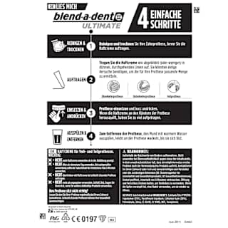 Haftcreme Complete geschmacksneutral blend-a-dent