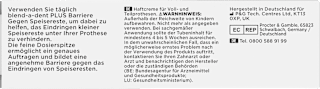 Haftcreme Plus Barriere gegen Speisereste geschmacksneutral blend-a-dent