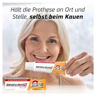 Haftcreme Plus Unschlagbare Bisskraft blend-a-dent