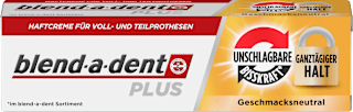 Haftcreme Plus Unschlagbare Bisskraft blend-a-dent