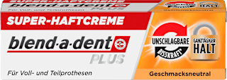 Haftcreme Plus Unschlagbare Bisskraft blend-a-dent