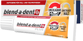 Haftcreme Plus Unschlagbare Bisskraft blend-a-dent
