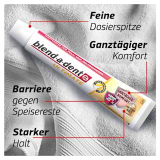 Haftcreme Ultimate geschmacksneutral blend-a-dent
