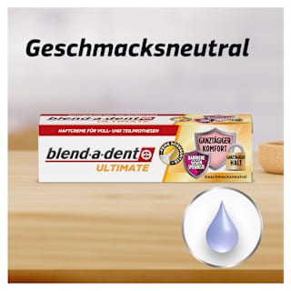 Haftcreme Ultimate geschmacksneutral blend-a-dent